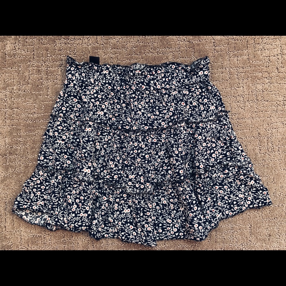Shein Floral Skirt
